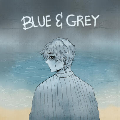 Blue and Grey